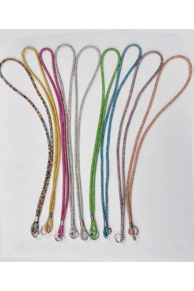 Kristal Taşlı Boyun Askısı (100cm)