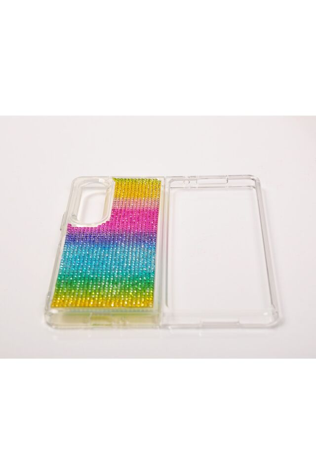 Samsung Galaxy Z Fold 4 Uyumlu Diamonds Taşlı Kılıf