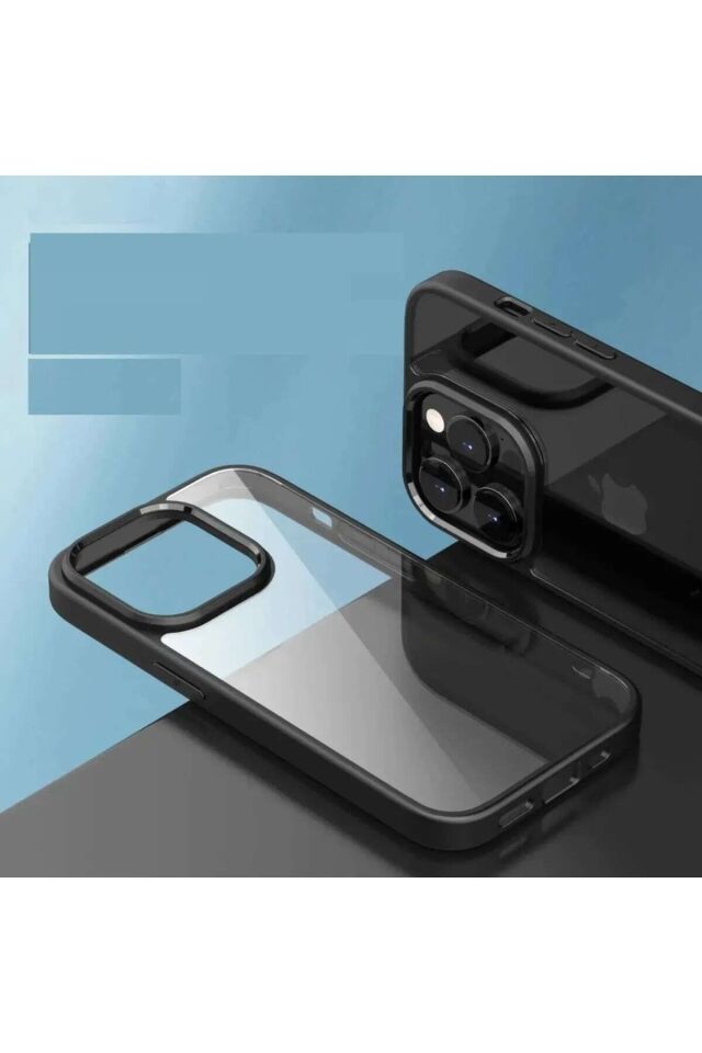 Iphone 14 Pro Için Mokha Renkli Kılıflar: Siyah