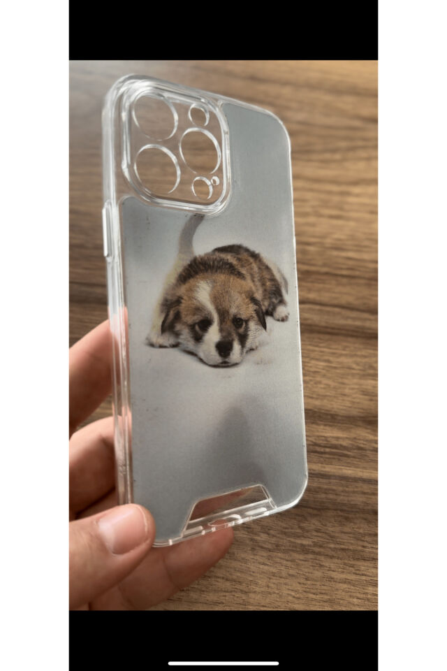 İphone  13 Promax Uyumlu Hareketli Kapak 3 Boyutlu  Slikon Kapak ( Türkiye’de İlk )Köpek Yavru Kılıf