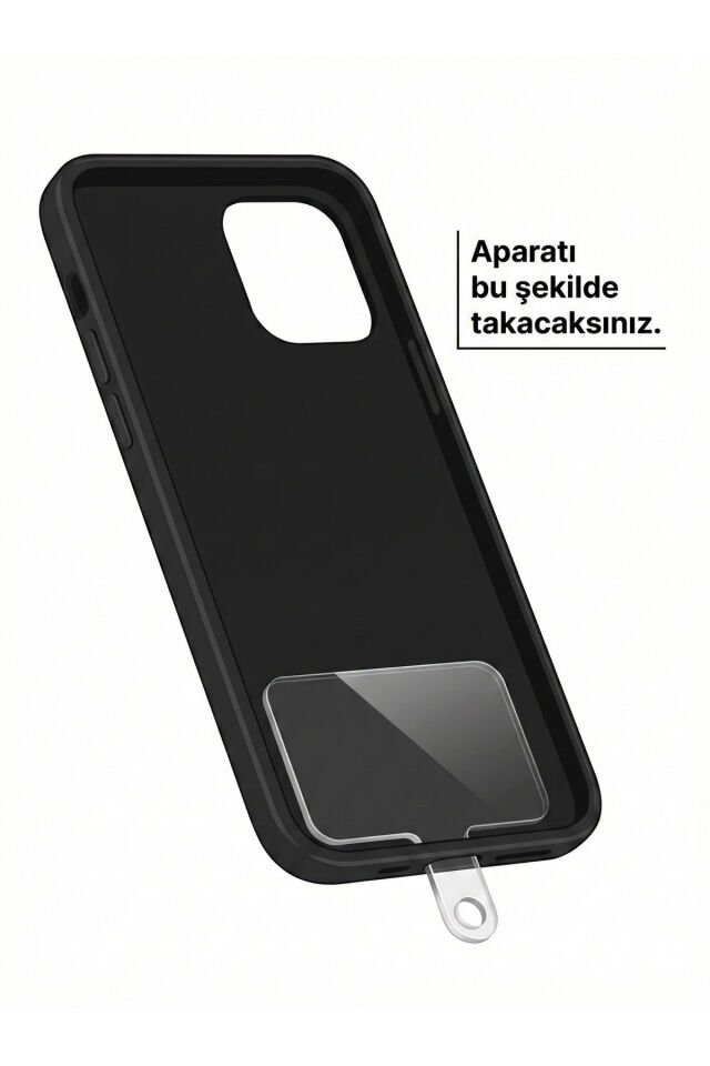 Telefon Askı Aparatı Plastik Kılıf İçin Sağlam Tutucu