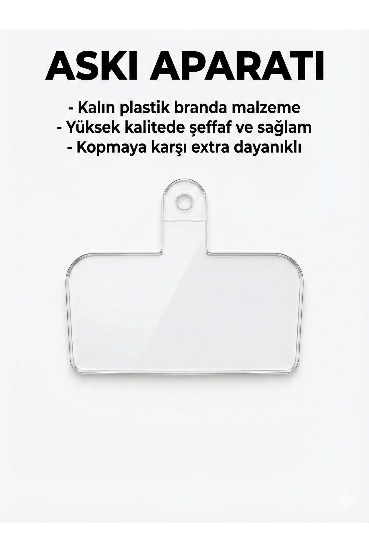 Telefon Askı Aparatı Plastik Kılıf İçin Sağlam Tutucu