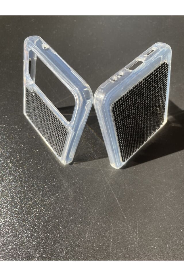 Samsung Galaxy Z Uyumlu Flip 4 Diamonds Taşlı Kılıf Siyah