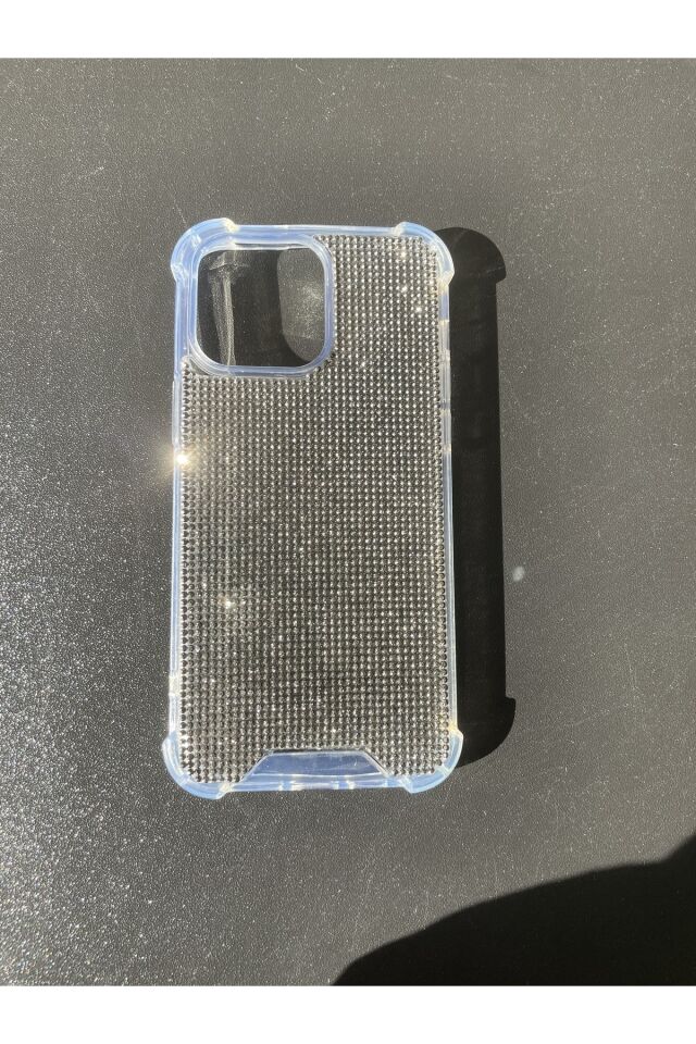 Diamond Taşlı Kokoş Kılıf Iphone 14 Promax Antrasit