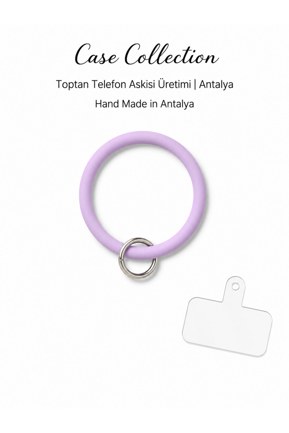 Halka Telefon Charmı Lila