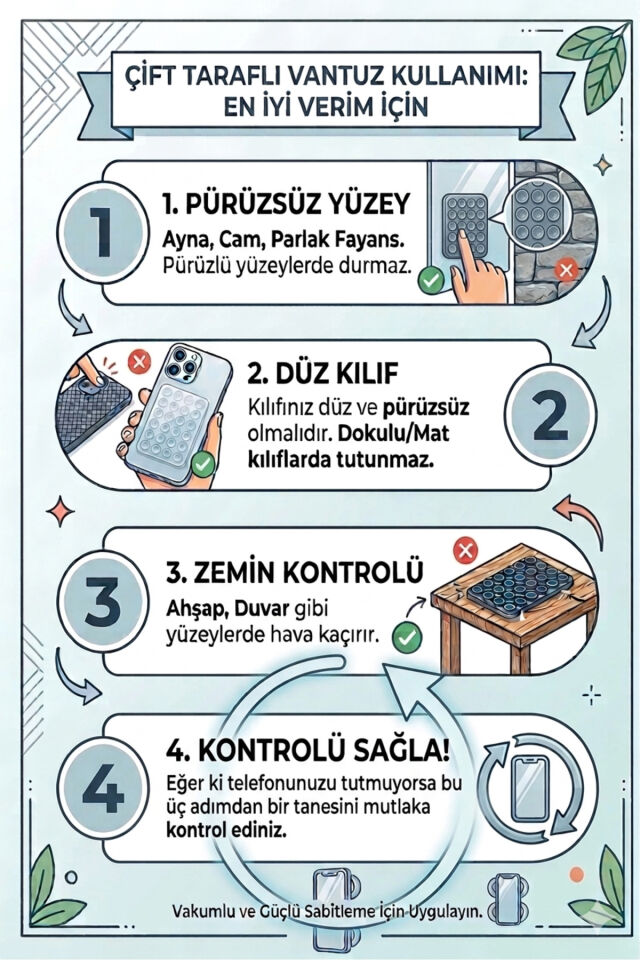 Çift Taraflı Vantuz Telefon Tutucu Slikon Kalpli Turuncu